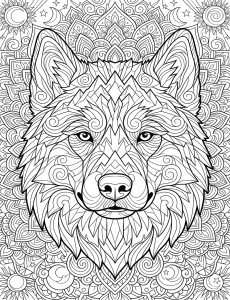 Coloriage Chien 34