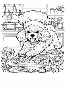 Coloriage Chien 42