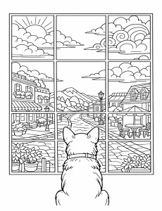 Coloriage Chien 49
