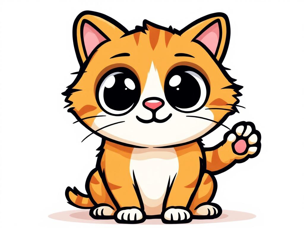 Illustration Chat & Bien-être